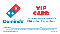 Domino's VIP Card