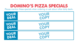 Domino's Club Card
