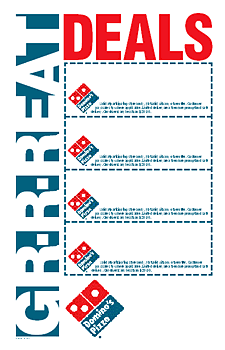 Domino's Pizza Custom Boxtop