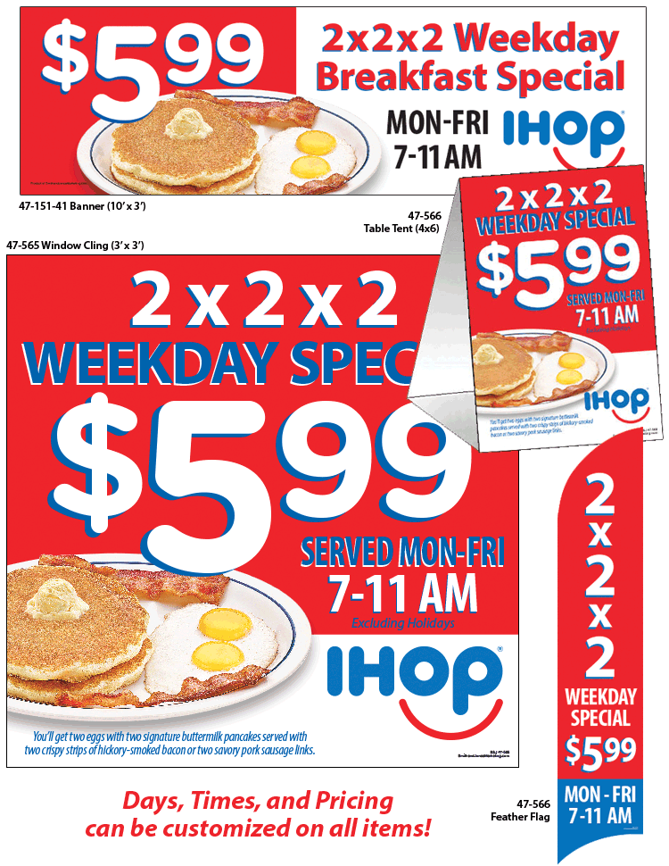 2x2x2 Weekday Special