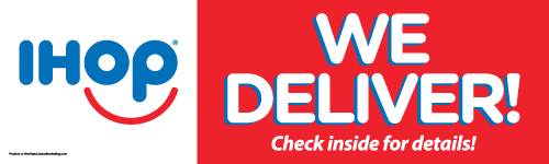We Deliver Banner