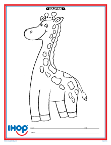 Color Me Sheet