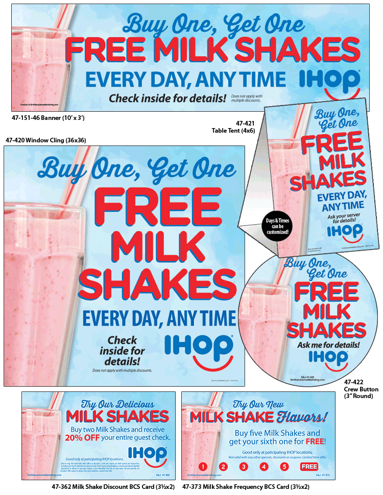 Eat Free on Your Birthday Items
