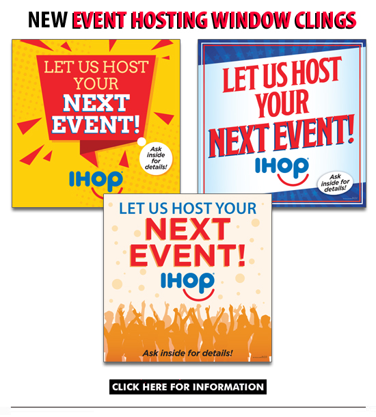 IHOP Event Hosting