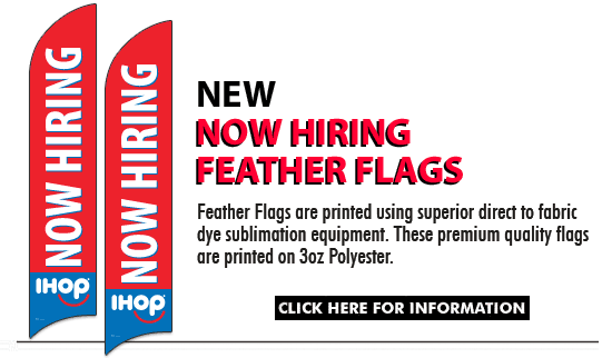 IHOP Feather Flags