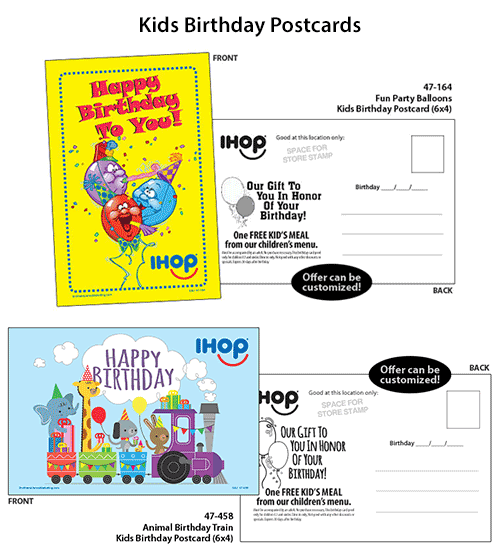 Birthday Postcards